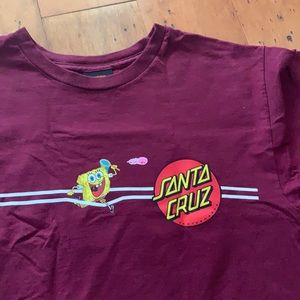 Santa Cruz x Spongebob T-shirt
